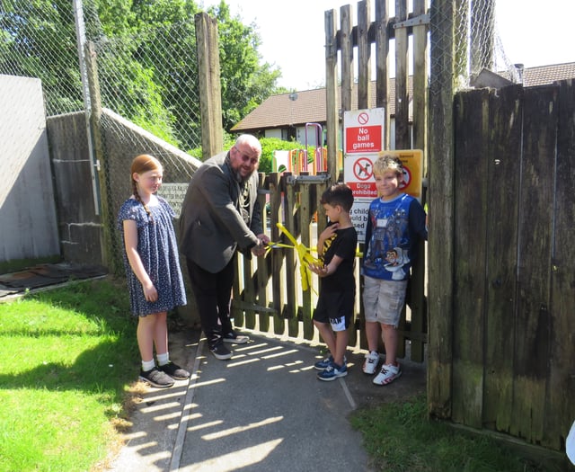 Mural gives play park new lease of life