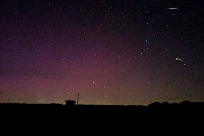 Northern Lights in Cornwall 2