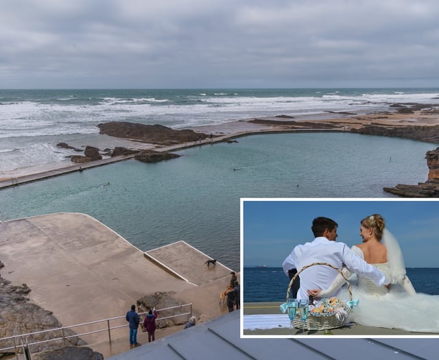 Sea pool launches campaign to become first 'seawater wedding venue'