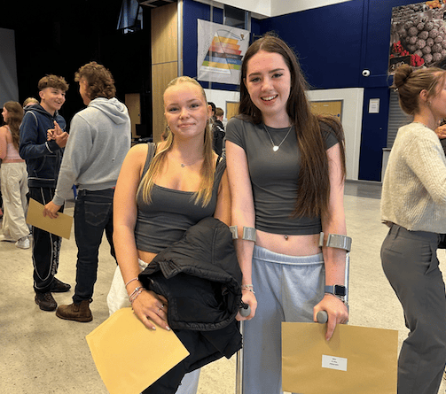 There were plenty of smiles at Budehaven's results day