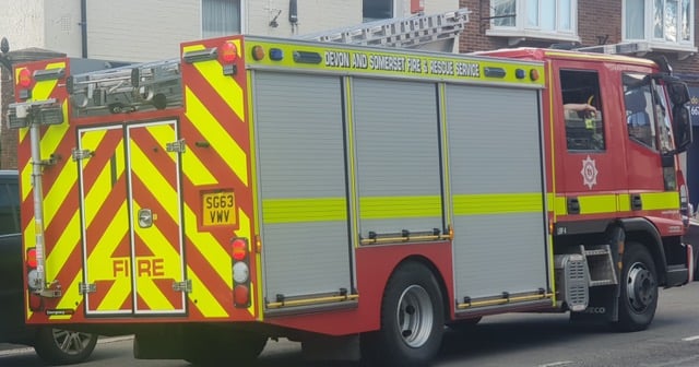 Fire crews called to address after 'smoking contents' sets off alarm