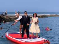 Commitment ceremony crowds say "I do" at Bude Sea Pool