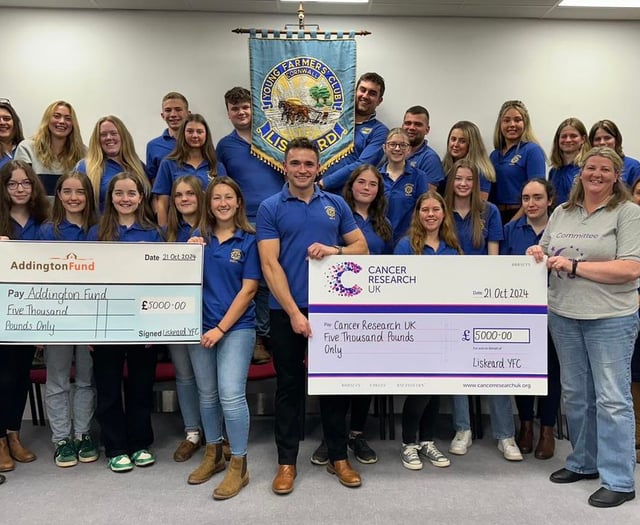 Cornwall's young farmers help to raise £60,000 for local charities