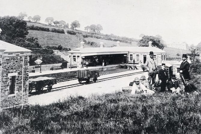 Local historian, photograph collector and Voice reader Barrie Doney has no shortage of pictures and stories from Cornwall’s past. Barrie says of this picture: Bodmin General station, the terminus of the GWR line to Bodmin Parkway in 1890. Not a dwelling in sight.”