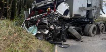 A395 to be closed for several hours after lorry collides with tree