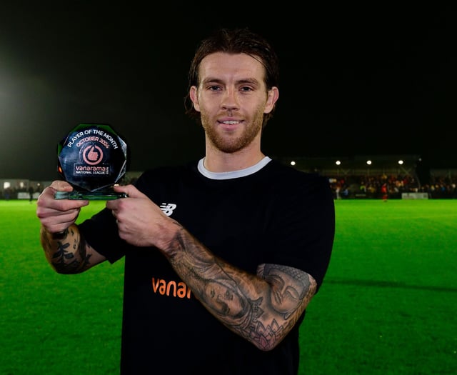 Harvey wins National League South Player of the Month award