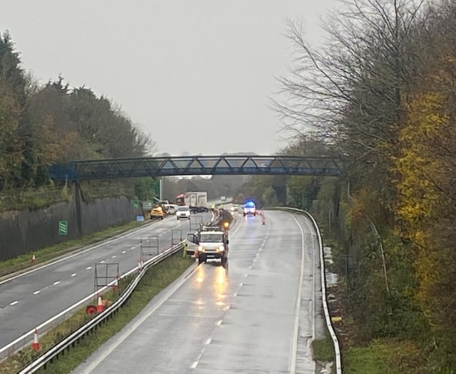 National Highways respond to diversion criticism after A30 collision