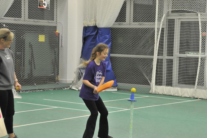 Cornwall cricket mothers and daughters session