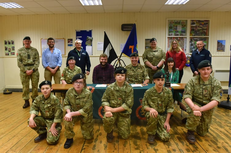 The new Lostwithiel (Red Moor School) detachment heralds an exciting new collaboration between Red Moor School in Lanlivery, Active Plus CIC and Cornwall ACF 