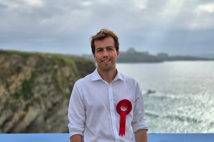 MP for St Austell and Newquay Noah Law