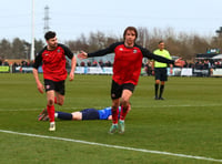 Harvey at the double as Truro remain third 