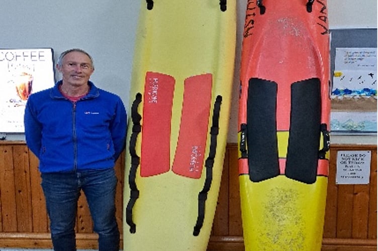 Mark Ward gave an interesting talk about Bude Surf Lifesaving Club to the members of Bude Women's Institute