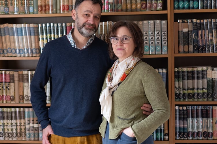 Tim and Kate Loe, owners of Loe Books in Cornwall, discovered the rare illustrations before reaching out to return them to the Royal Botanic Garden Edinburgh.