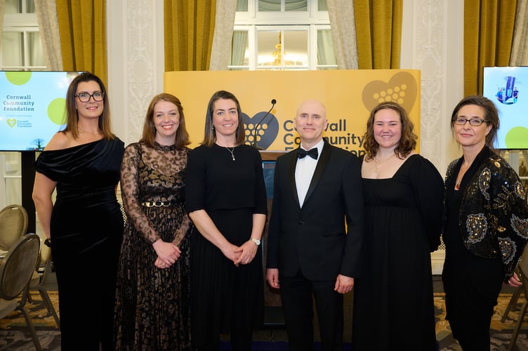 The Cornwall Community Foundation team welcomed 200 guests to its second gala dinner held at the prestigious Royal Automobile Club in London