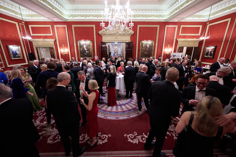 The Royal Automobile Club in London hosted 200 guests for the gala dinner